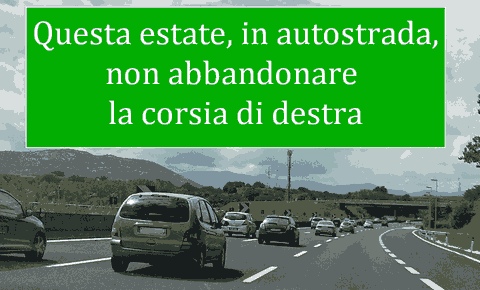 Nessuno ci insegna a guidare in autostrada