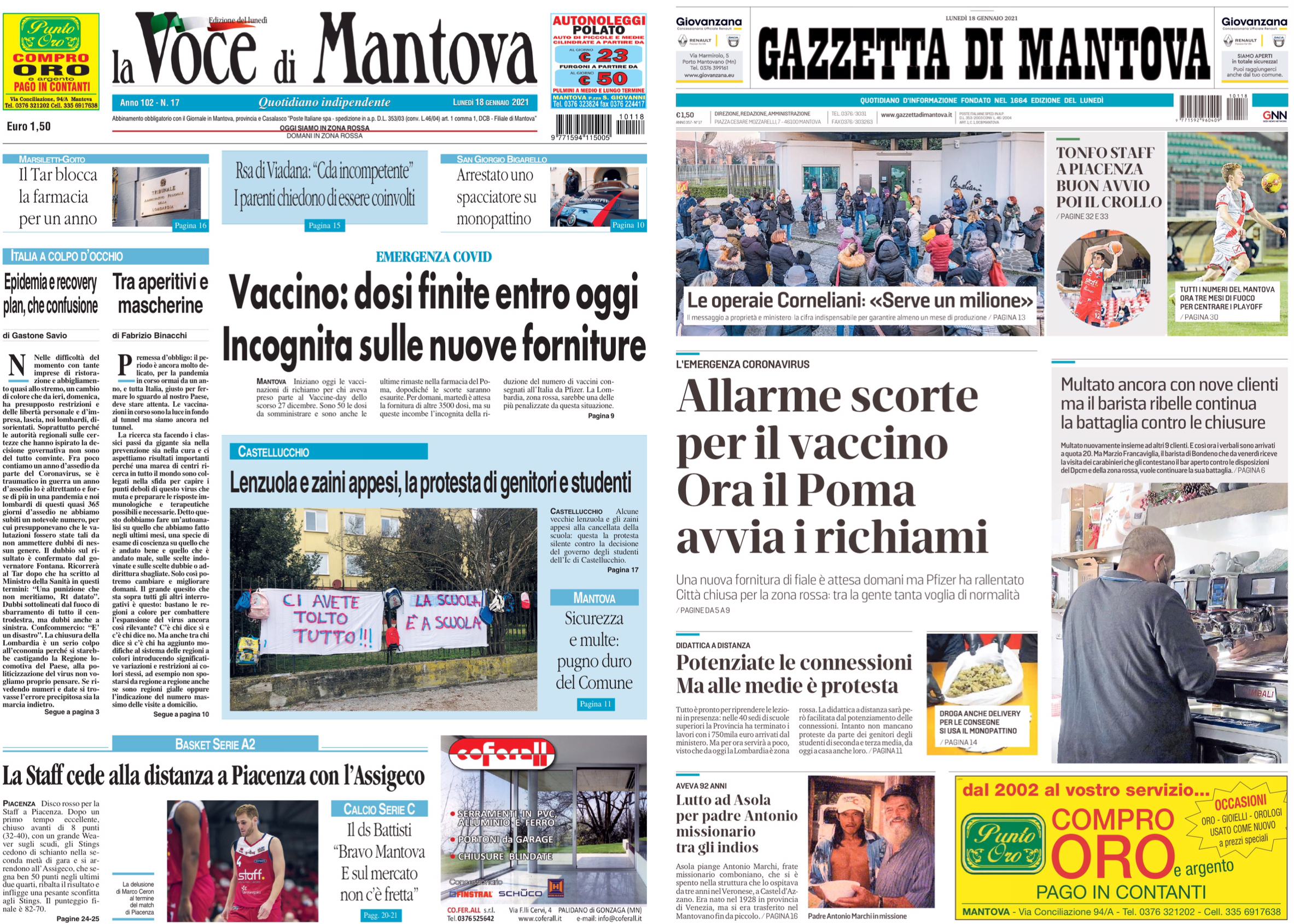 Gazzetta & Voce oggi