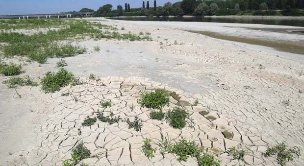 Po in secca: domande d’acqua e pulizia sotto i ponti