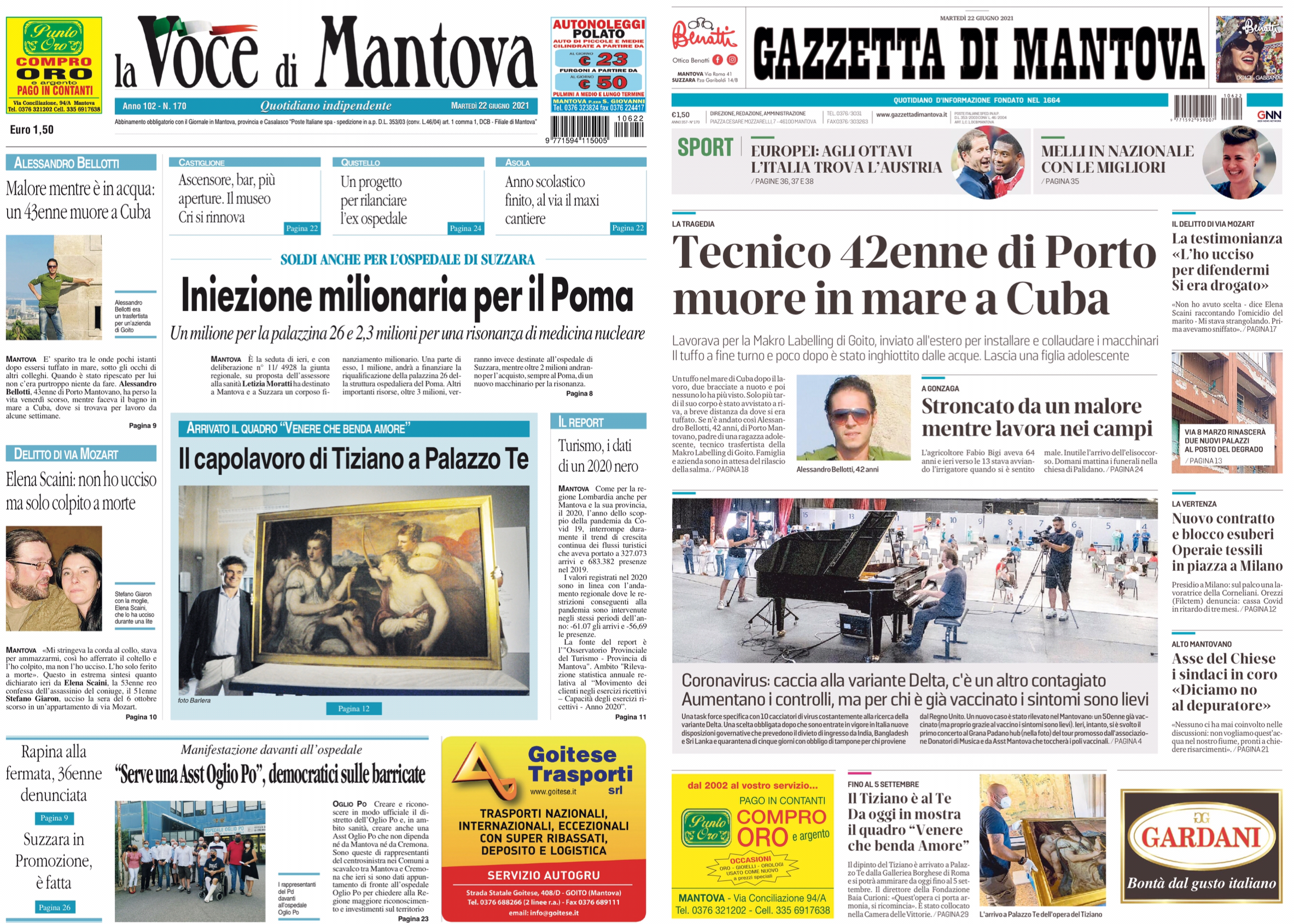 Gazzetta & Voce oggi