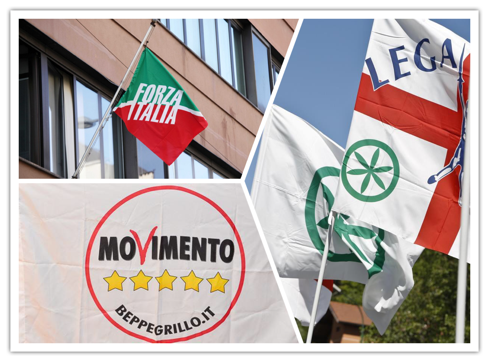 La bandiere che fanno scappare i manifestanti