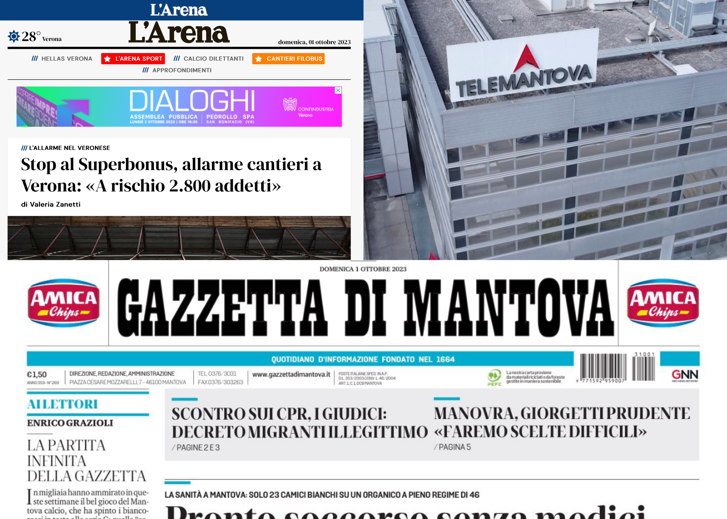 La Gazzetta di Mantova passa di mano