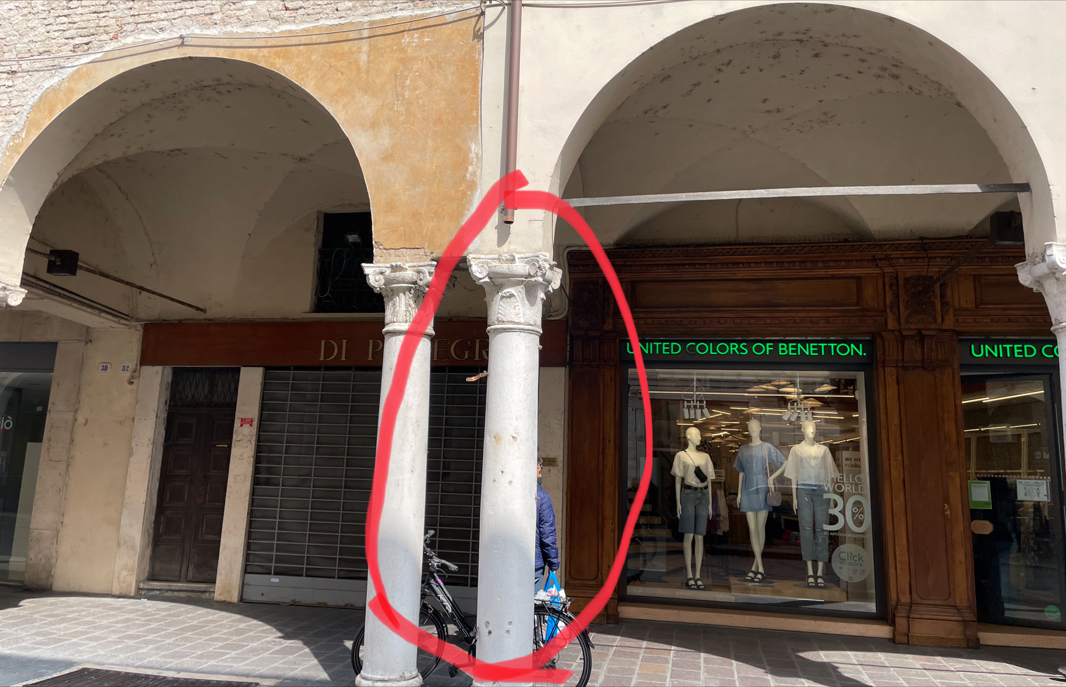 Corso Umberto abbandonato