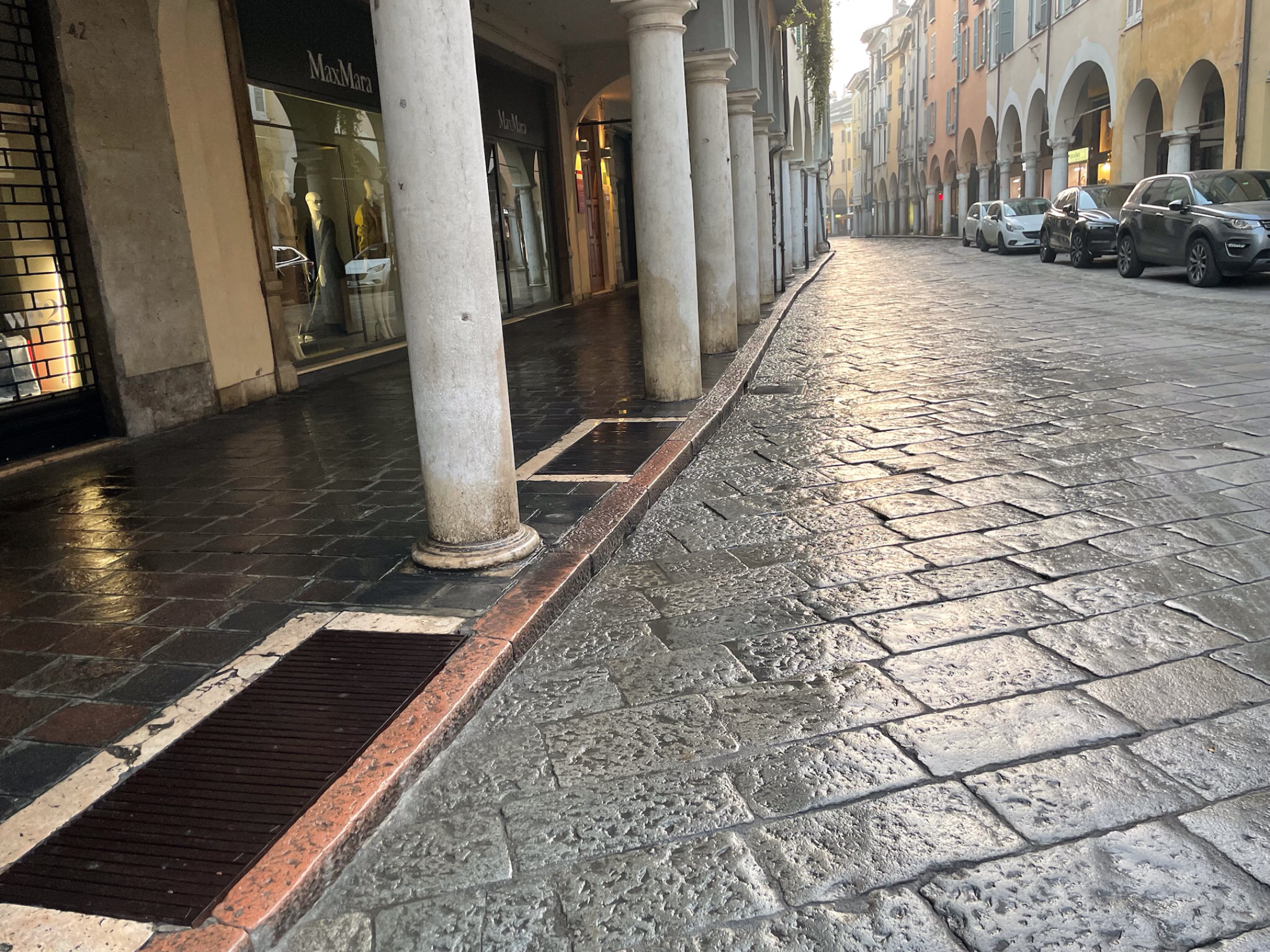 Decoro, piccioni e pluviali