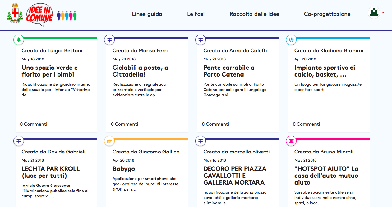 117 idee e proposte per una città più bella e vivibile