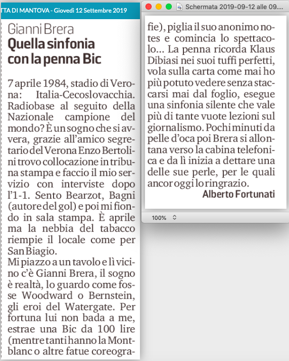 Quando Fortunati imparava il mestiere