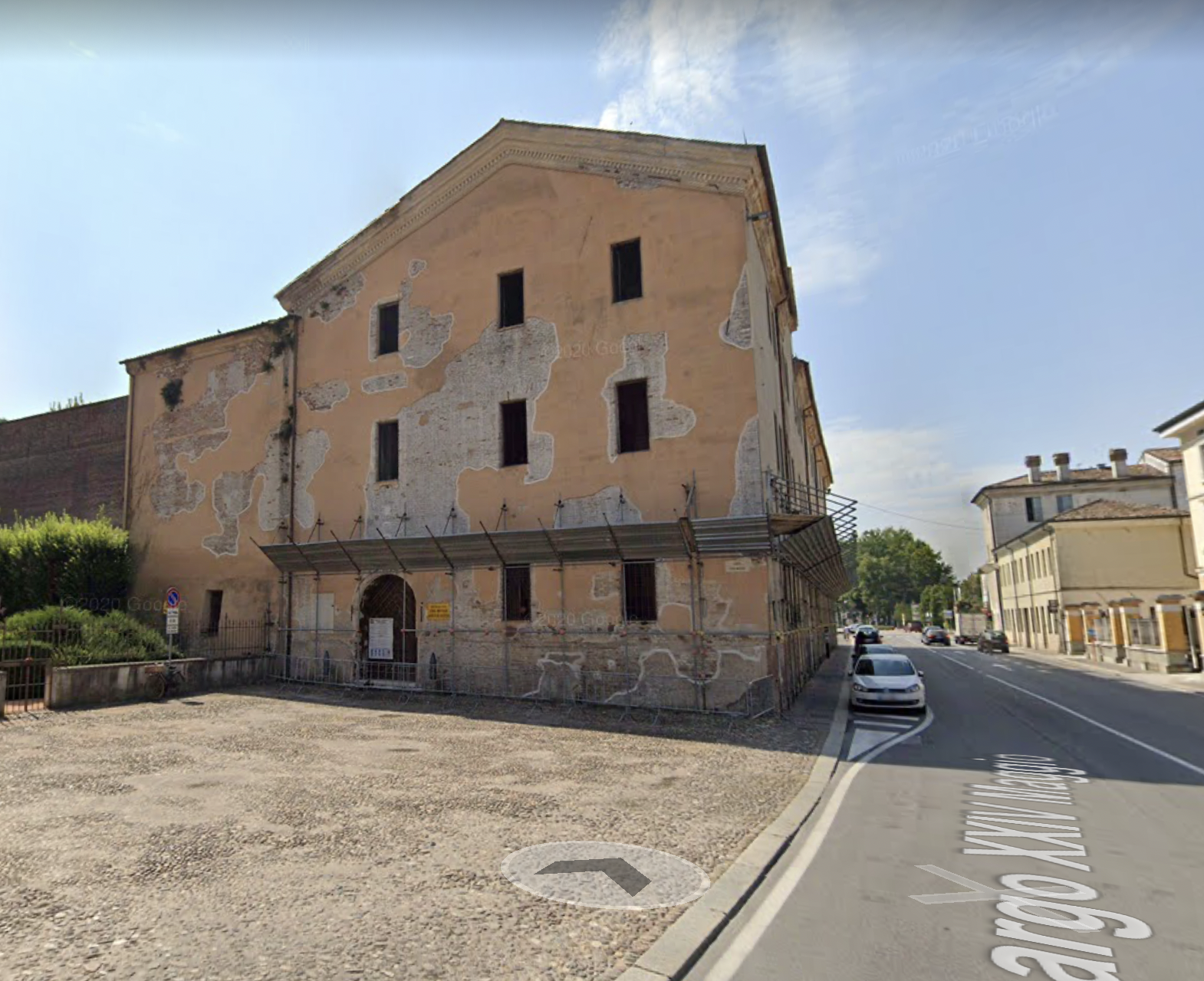 Il balbettio sugli edifici dismessi