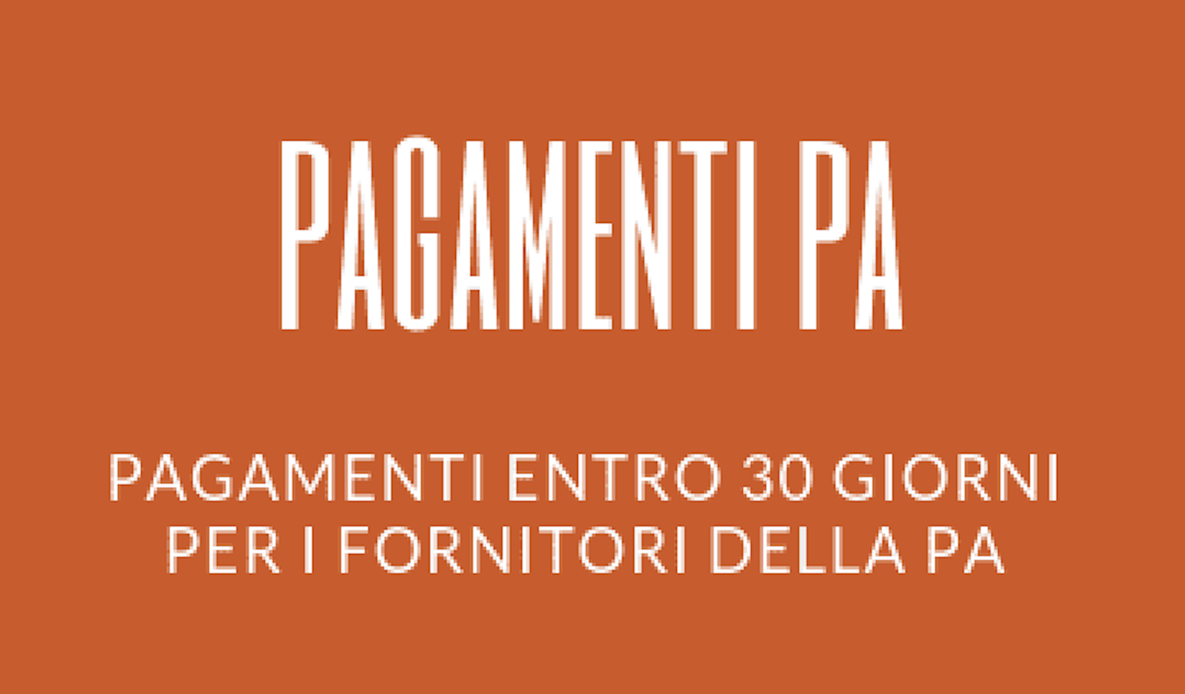 Lo Stato paga lentamente anche i Comuni