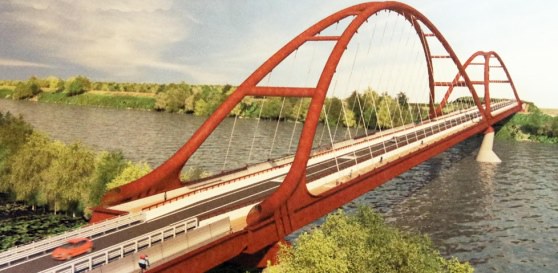 Ponte sul Po: manca il liquido per il calcestruzzo