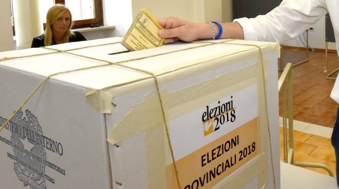 Provincia: Il 23% di chi é stato votato non é andato a votare