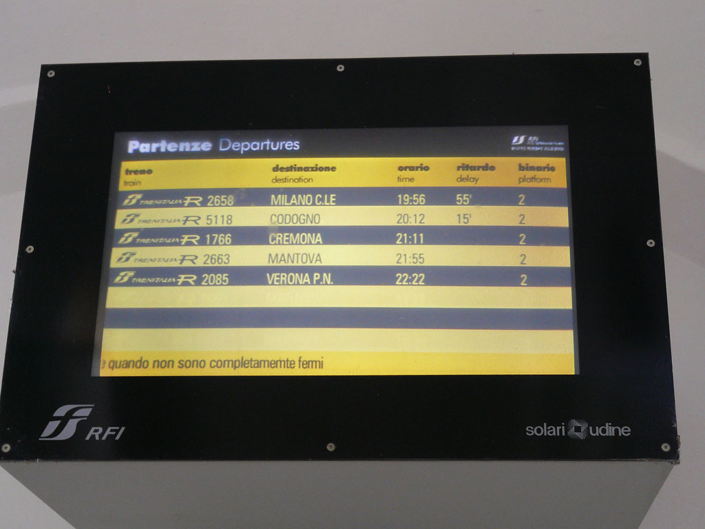 Treno MN-MI. Ritardi e percezione