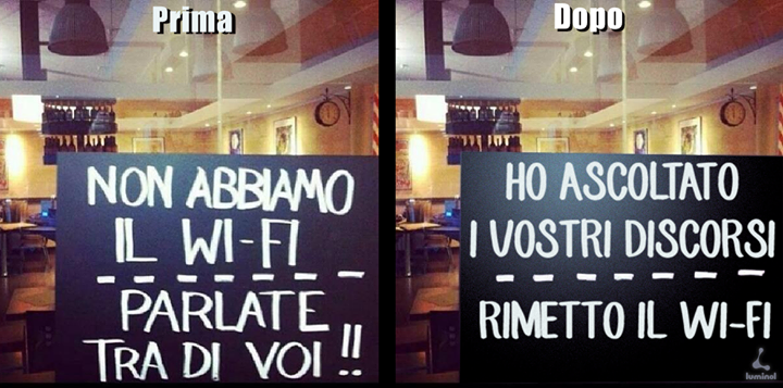 I social non sono la realtà sono la minoranza del bar sport